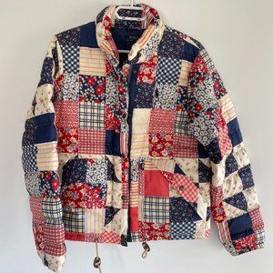 Ralph Lauren patchwork padded jacket